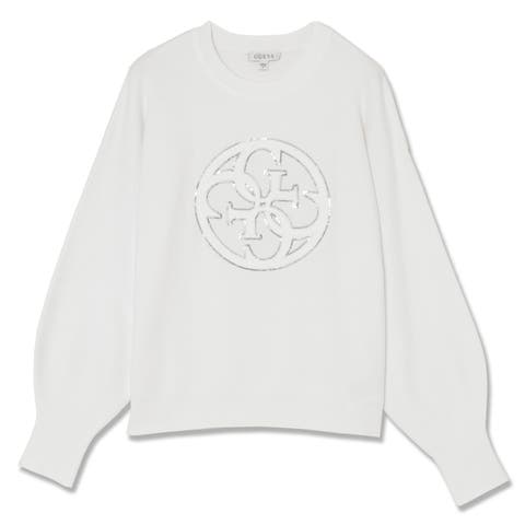GUESS【WOMEN】（ゲス） | [GUESS] KATE 4G Logo Rn Ls Sweater ニット セーター レディース