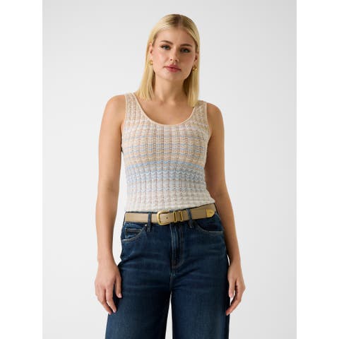 GUESS【WOMEN】（ゲス） | [GUESS] ROSALYN Tank Sweater ニット タンクトップ