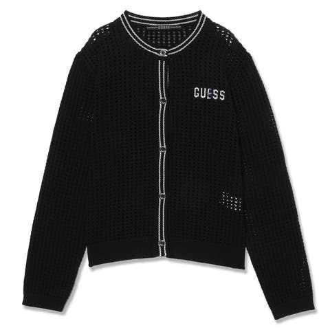 ゲス GUESS LS Vn Bea Open Stitch Cardigan （G6J3） ゲス GUESS LS Vn Bea Open Stitch Cardigan （G6J3） -waja
