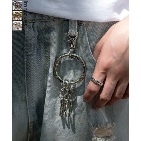 improves（インプローブス） | キーホルダー メンズ カラビナ キーケース キーリング セレクト アウトドア アメカジ カジュアル 古着MIX スケーター ストリート 韓国