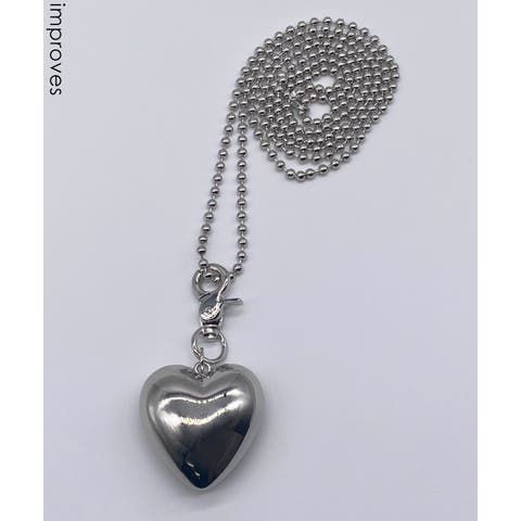 improves（インプローブス） | キーホルダー メンズ レディース ロングチェーンハート チャーム ストリート カジュアル 古着MIX 韓国ファッション