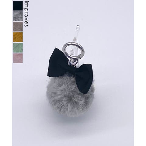improves（インプローブス） | キーホルダー メンズ レディース ファーポンポン ストリート カジュアル 古着MIX 韓国ファッション