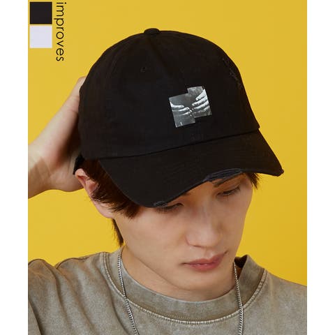 improves（インプローブス） | キャップ メンズ レディース グラフィック フォトパッチ ダメージ ロゴ 刺繍 ストリート スケーター アメカジ 古着MIX 韓国ファッション Y2K