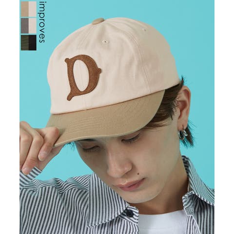 improves（インプローブス） | キャップ メンズ レディース コーデュロイ ロゴ 刺繍 ストリート スケーター アメカジ 古着MIX 韓国ファッション Y2K