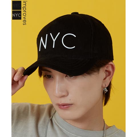 improves（インプローブス） | キャップ メンズ レディース コーデュロイ ロゴ 刺繍 ストリート スケーター アメカジ 古着MIX 韓国ファッション Y2K