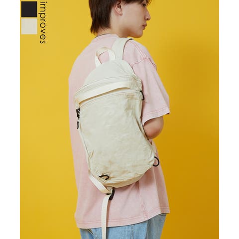improves（インプローブス） | リュック メンズ レディース 軽量 ミニ バッグ カバン 鞄 通勤 旅行 ナイロン きれいめ カジュアル 古着MIX 韓国ファッション Y2K