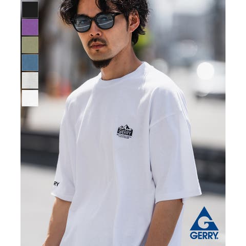 improves（インプローブス） | 半袖Tシャツ メンズ GERRY ジェリー 別注 ワンポイント 刺しゅう カットソー アウトドア ストリート アメカジ