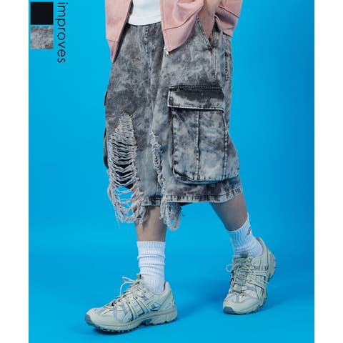 improves（インプローブス） | カーゴパンツ メンズ レディース バギー ショーツ デニム Tシャツ アメカジ カジュアル スケーター ストリート 古着MIX 韓国