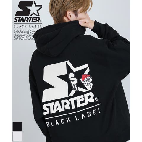 improves（インプローブス） | パーカー メンズ STARTER BLACK LABEL スターターブラックレーベル コラボ プリント 裏毛スウェット フーディー ストリート スケーター アメカジ