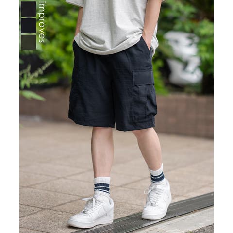 improves（インプローブス） | ショートパンツ メンズ SIDEWAY STANCE サイドウェイスタンス ポリワッシャー ワイド カーゴパンツ ハーフパンツ ショーツ アメカジ スケーター ストリート 古着