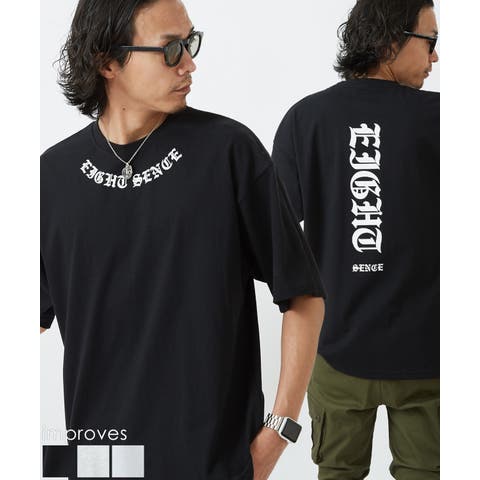 improves（インプローブス） | 半袖Tシャツ メンズ レディース SIDEWAY STANCE サイドウェイスタンス ネックロゴ グラフィック ロンT カットソー スケーター ストリート 韓国