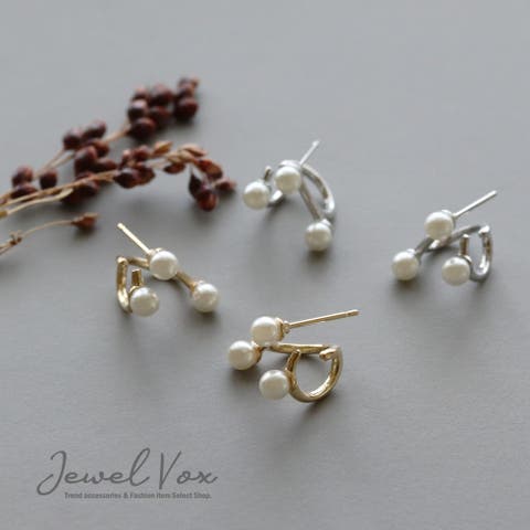 Jewel vox（ジュエルヴォックス） | ピアス レディース ニッケルフリー 金属アレルギー パール ゴールド シルバー 30代 40代 50代 ブランド 韓国 大人 韓国ファッション 人気