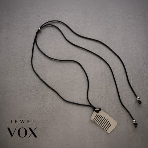Jewel vox（ジュエルヴォックス） | ネックレス コードネックレス レディース レイヤード 重ね付け コーム 櫛 モチーフ スライドボール シンプル 韓国 大人 韓国ファッション 人気