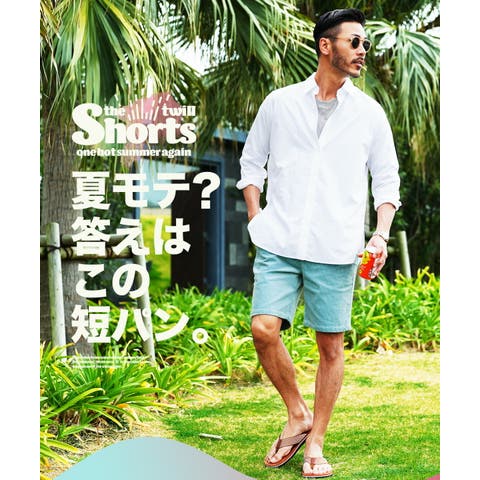 JIGGYS SHOP（ジギーズショップ） | ハーフパンツ 大人 メンズ ショートパンツ /ストレッチツイルショーツ/ おしゃれ 短パン 膝上 夏服 夏 チノ デニム コーデュロイ サーフ系 リゾート ゴルフウェア ゴルフパンツ 迷彩 花柄 白 ピンク ボーダー プレゼント ギフト