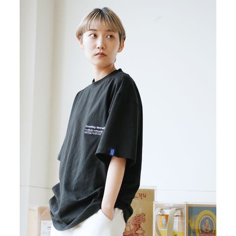 jiggysshopselect（ジギーズショップセレクト） | Public Object / パブリック オブジェクト SS EMBROIDERY TEE SWW #2 半袖 刺繍 Tシャツ
