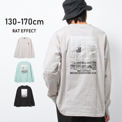 子ども服 SHUSHU（コドモフク） | MOUNTAINEERNING CLUBロングTシャツ トップス ロンT 長袖 ゆったり 子供服 男の子 小学生 中学生 ファッション キッズ ジュニア 韓国 大人っぽい ダンス 130cm 140cm 150cm 160cm 170cm