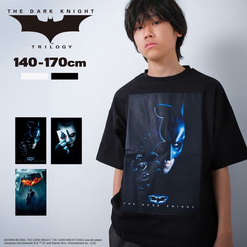 子ども服 SHUSHU（コドモフク） | ダークナイト Tシャツ トップス 半袖 カットソー The Dark Knight BATMAN バットマン ジョーカー アメコミ 映画 DCコミックス 子供服 男の子 女の子 小学生 中学生 ファッション キッズ