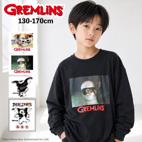 子ども服 SHUSHU（コドモフク） | GREMLINS グレムリン ロングTシャツ トップス 長袖 カットソー ギズモ 映画 子供服 男の子 女の子 小学生 中学生 ファッション キッズ
