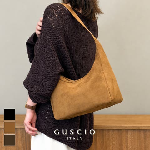 GUSCIO（グッシオ） | スエード調ワンハンドルトートバッグ　ショルダーバッグ　2Way 12-1252