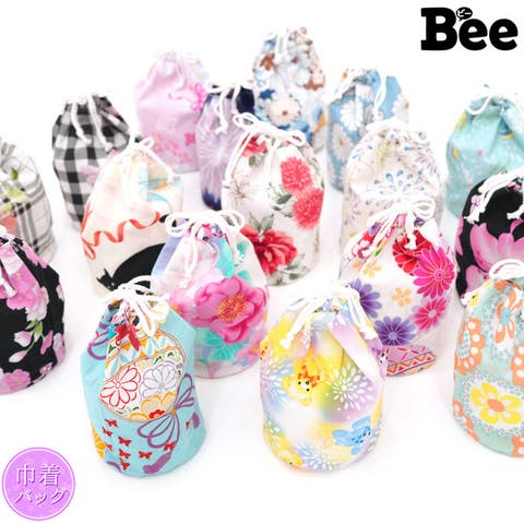 子供服Bee（コドモフクビー） | 巾着 小物入れ キッズ ガールズ 女の子 夏 フリーサイズ F 韓国子供服