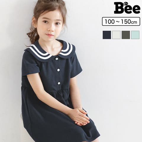 子供服Bee（コドモフクビー） | セーラーワンピース 子供服 キッズ 女の子 春 夏 韓国子供服