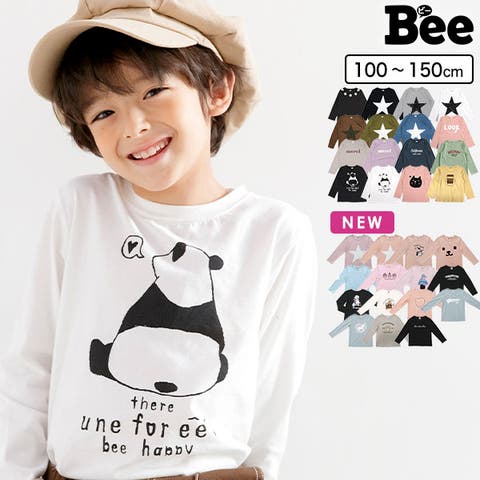 子供服Bee（コドモフクビー） | プリント長袖Tシャツ 子供服 キッズ 男の子 女の子 春 秋 冬 韓国子供服