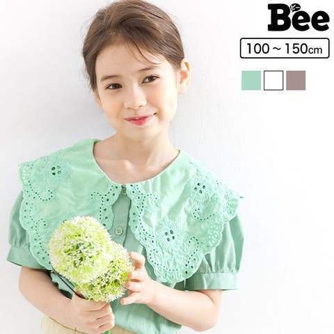 子供服Bee（コドモフクビー） | 襟付き半袖シャツ 子供服 キッズ 女の子 春 夏 韓国子供服