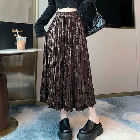 ベロアスカート （レディース） - ファッション通販SHOPLIST（ショップ
