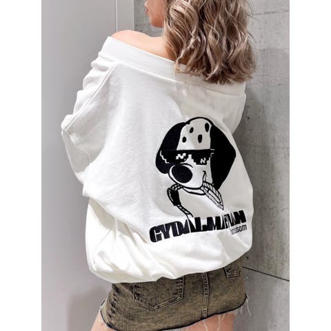 BETTY×GYDA Coffee BIGスウェットトップス[品番：MKSW0059750
