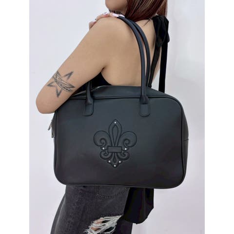 EVRIS（エブリス） | クロスモチーフボストンBAG　大容量