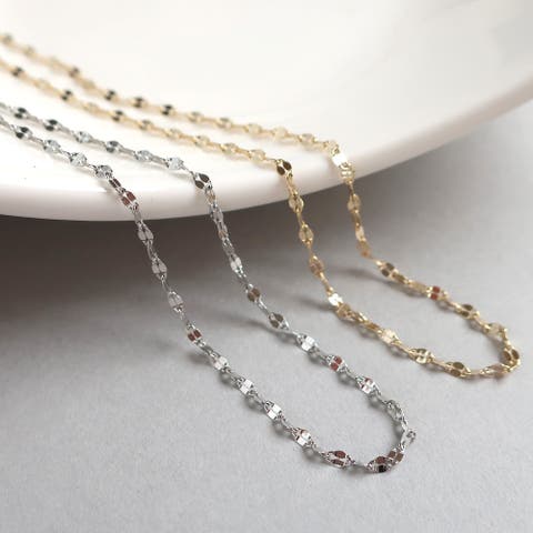 スライド式】デイジー×ジルコニア付き雫 ルビーレッド マスク用チェーン