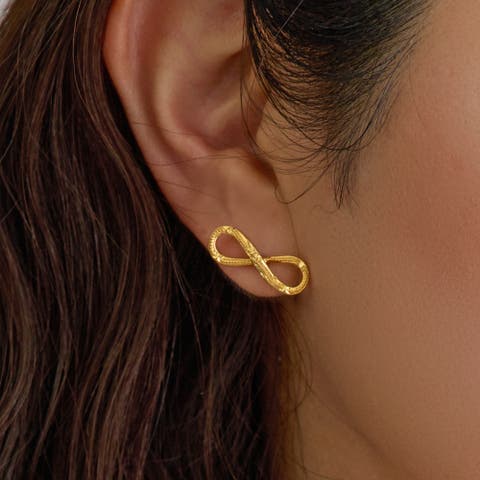 Melody　Accessory（メロディ） | イヤリング ピアス 日本製 ハワイアンジュエリー レディース インフィニティ 永遠 チタン 金属アレルギー対応 日本製 ブランド ハワジュ プルメリア ピンクゴールド 人気 おしゃれ かわいい