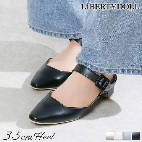 LibertyDoll（リバティードール） | 3.5cmヒールミュールパンプス☆1156