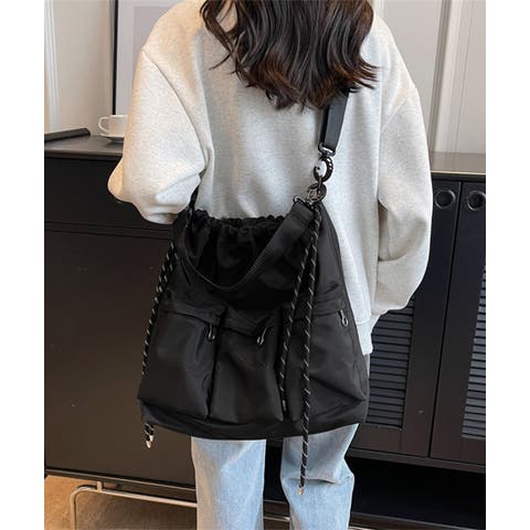 Miniministore（ミニミニストア） | ドローストリングショルダーバッグ 大容量