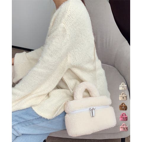 Miniministore（ミニミニストア） | ボアショルダーバッグ もこもこミニバッグ