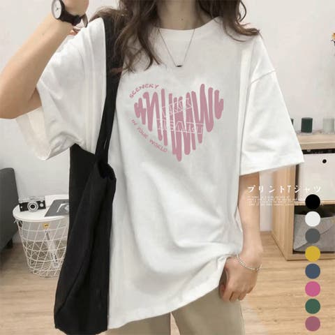 Miniministore（ミニミニストア） | 半袖Tシャツレディース 夏 ロゴ 韓国風