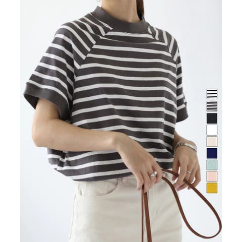 Miniministore（ミニミニストア） | ボーダーTシャツ 半袖チュニックTシャツ