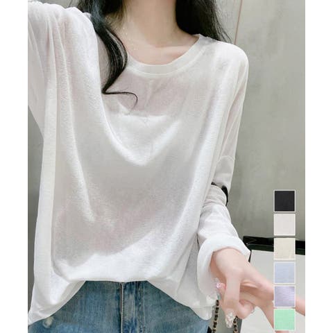 Miniministore（ミニミニストア） | シアートップス重ね着クルーネックTシャツ