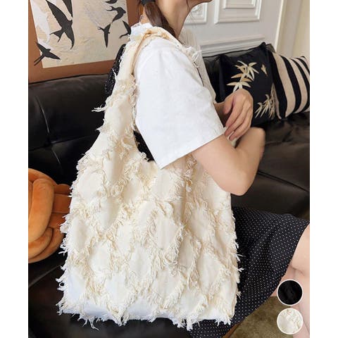 Miniministore（ミニミニストア） | フリンジトートバッグ折りたたみエコバッグ