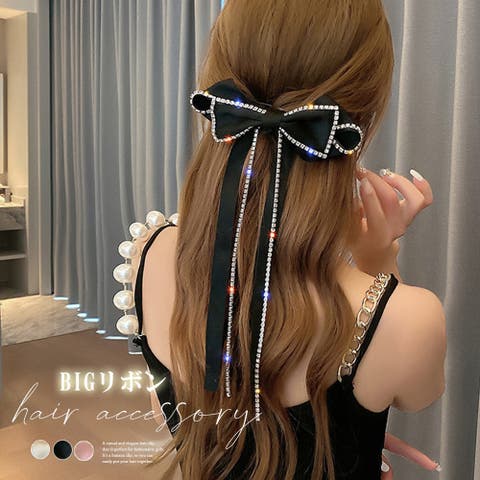 Miniministore（ミニミニストア） | ビッグリボン バレッタ 韓国 ヘアアクセ