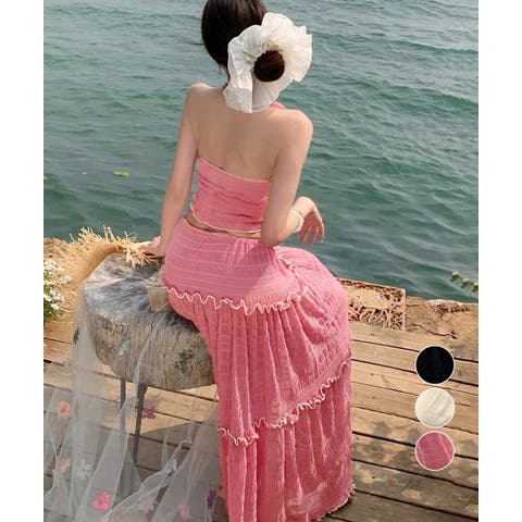 Miniministore（ミニミニストア） | ホルターネックビキニ3点セット大人可愛い