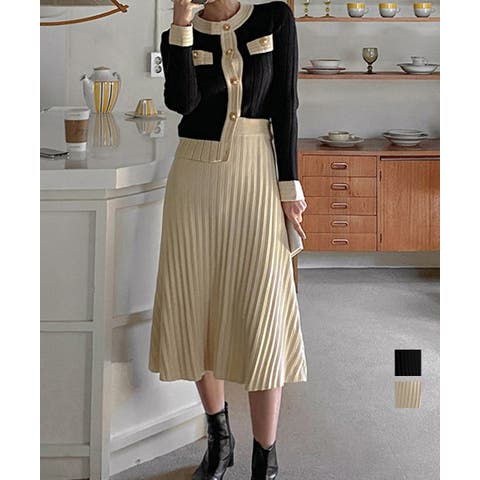 Miniministore（ミニミニストア） | ニットセットアップ レディース 韓国風