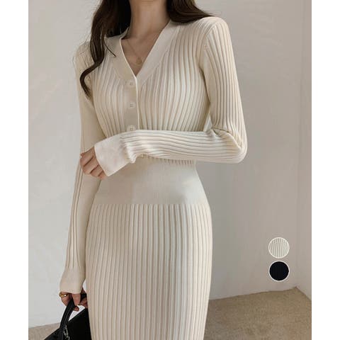 Miniministore（ミニミニストア） | タイトニットワンピース ロングワンピース