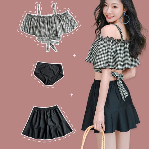Miniministore（ミニミニストア） | 水着レディース ビキニスカート3点セット