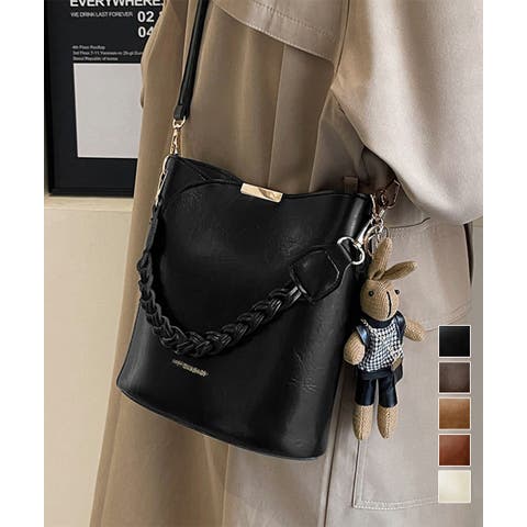 Miniministore（ミニミニストア） | ショルダーバッグロープ編みハンドルバッグ