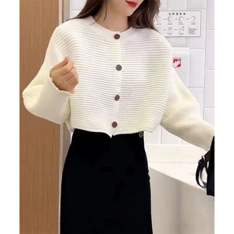 Miniministore（ミニミニストア） | ドルマンニットトップス ショート丈ニット