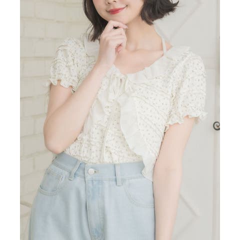 RETRO GIRL（レトロガール） | 小花柄フリルCTSET