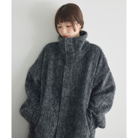 RETRO GIRL（レトロガール） | 【WEB限定】シャギースタンドカラーコート