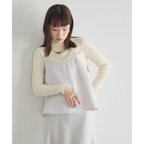 RETRO GIRL（レトロガール） | 【WEB限定】ヴィンテージサテンキャミソール