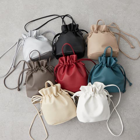 RMAF　NICE CLAUP / OLIVE des OLIVE（リマインドミーアンドフォーエ） | 【Web限定】巾着2WAYｼｮﾙﾀﾞｰ